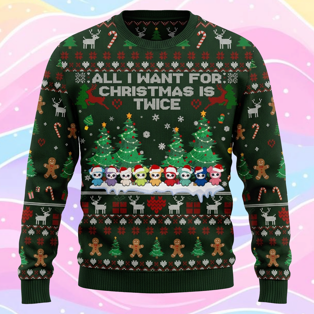 Alles, was ich mir zu Weihnachten wünsche, ist der Twice Ugly Sweater