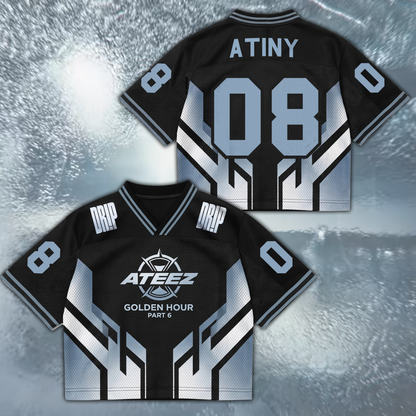 Chic Drip ATEEZ Golden Hour Part 6 Mix Mesh Jersey Gifts For Fans