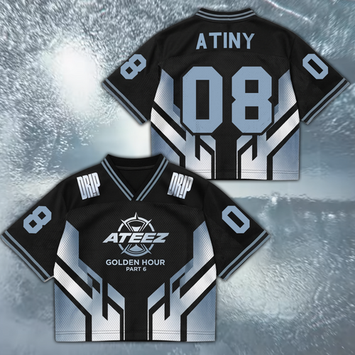 Chic Drip ATEEZ Golden Hour Part 6 Mix Mesh Jersey Gifts For Fans