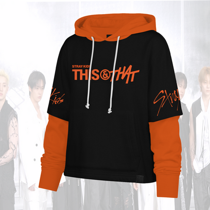 Stray Kids This & That Album Eye To Eye Shortstop Hoodie Gifts For Fans