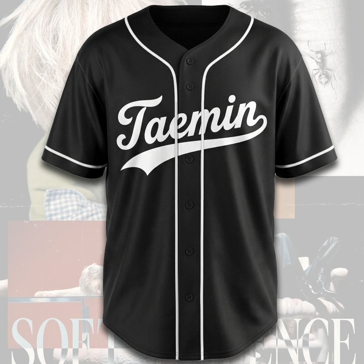 Shinee Taemin Soft Violence Baseball Jersey Fan Edition