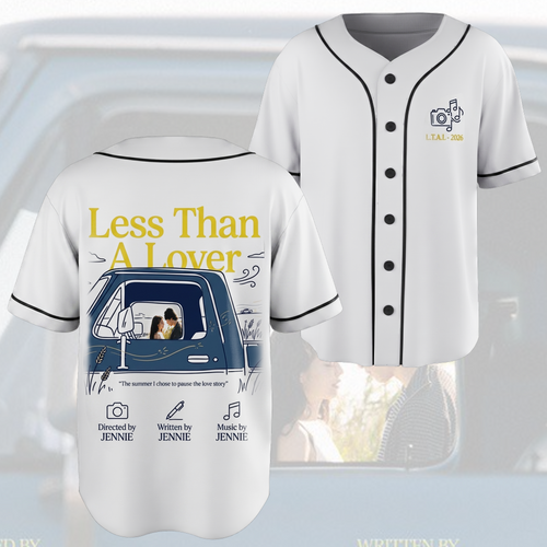 Less Than A Lover Blackpink Jennie  Baseball Jersey  Gift For Fans