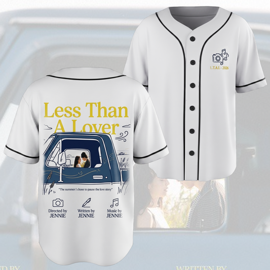 Less Than A Lover Blackpink Jennie  Baseball Jersey  Gift For Fans