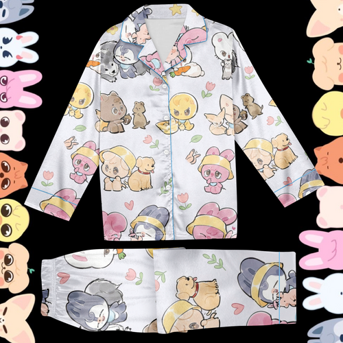 Stray Kids Skzoo Kawai Pajama Set