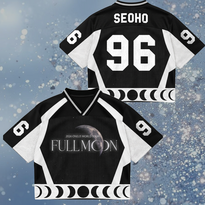 Oneus Full Moon World Tour  Mixed Mesh Jersey Gift For Fans