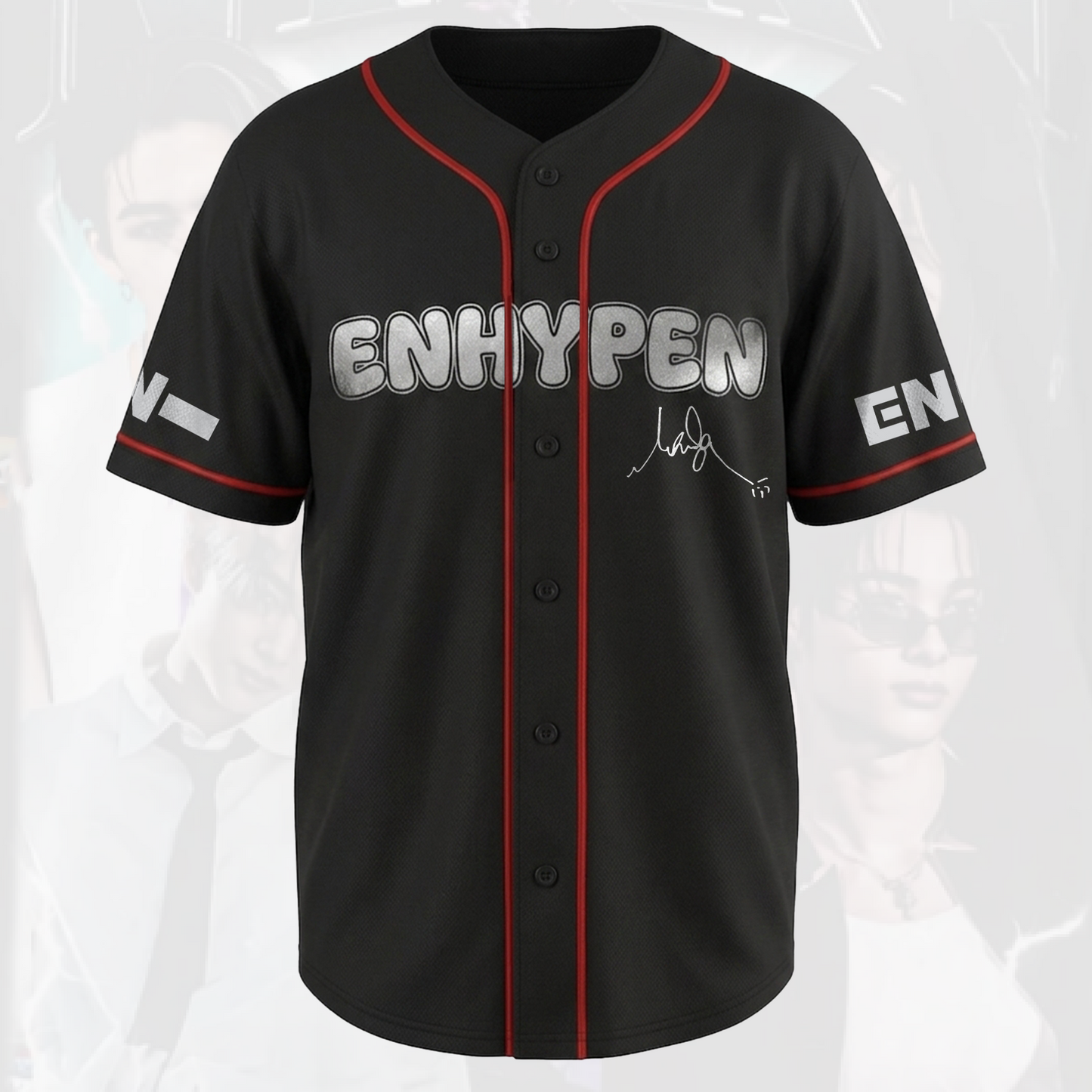 Enhypen Ni-ki Blood Saga Tour Baseball Jersey Gift For Fans