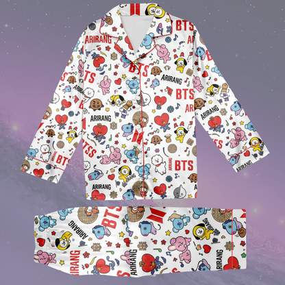 BTS Arirang Cute Pajama Set