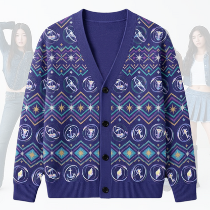 KATSEYE Dream Academy Casual Cardigan Gift for Fans