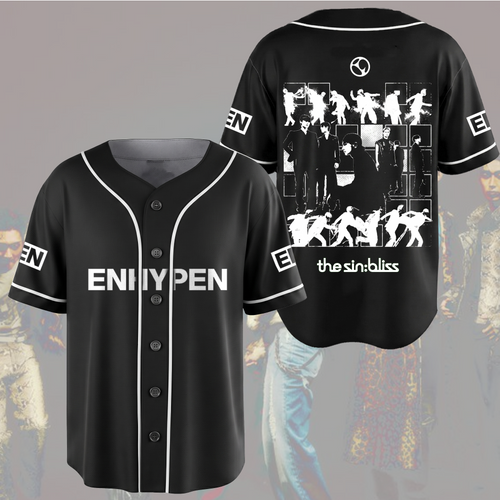 Enhypen 2026 The Sin Bliss Baseball Jersey Gift For Fans