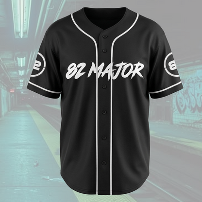 Epic 82MAJOR US Tour 82CLUB Out Of Control Cyber Grunge Baseball Jersey For 82DE