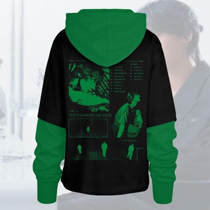Traumhafter Choom Tour Babymonster Moon Dark Aesthetic Shortstop Kapuzenpullover Halloween-Geschenk für Fans