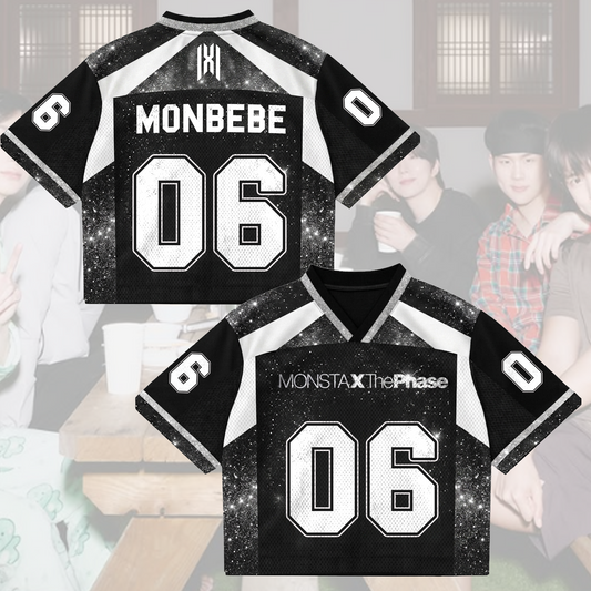 Light Universe Monsta X The Phase Mixed Mesh Jersey Nexus Outfit Gift For Fans