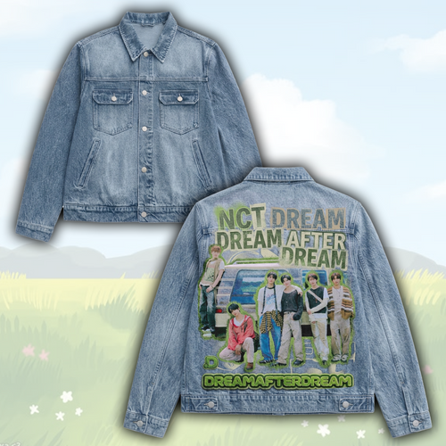 NCT Dream New Album Dream After Dream Denim Jacket Gift For Fans