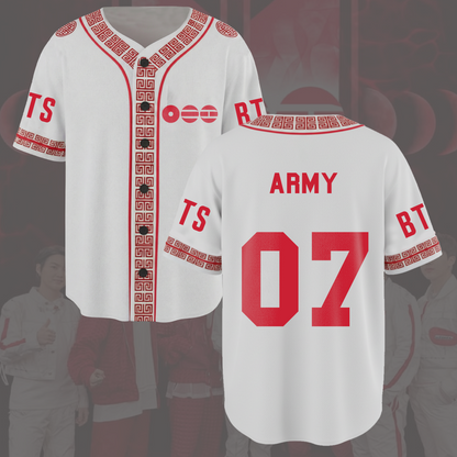 OT7 Reunion Traditional BTS World Tour Baseball Jersey
