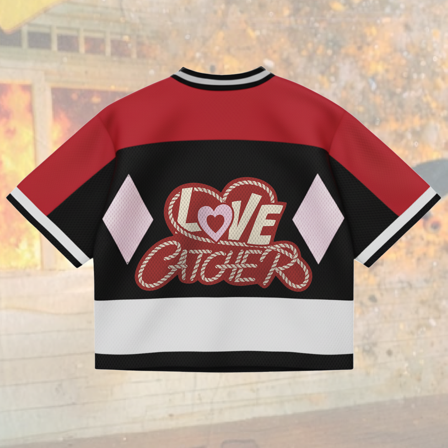 Love Catcher Yena Album Mixed Mesh Jersey Gifts For Fan