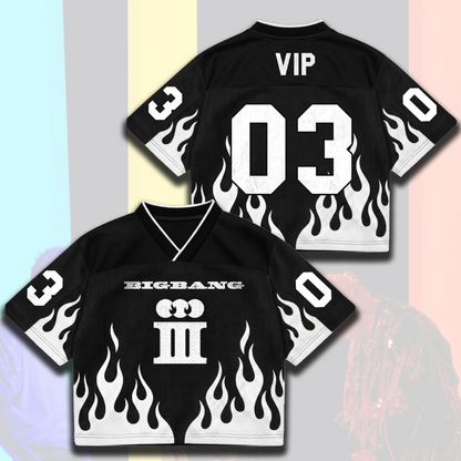 Fiery Bigbang BiiiG Cosmos Mixed Mesh Jersey Ultimate Fan Gift