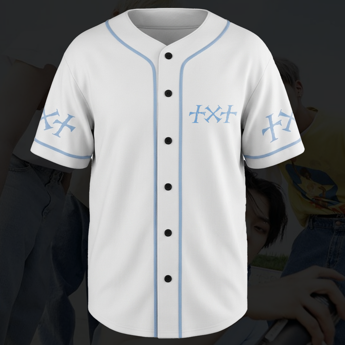 Vintage TXT Steal The Wind World Tour Baseball Jersey Gift For Fans
