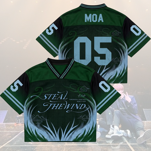 Epic TXT Steal The Wind World Tour Mixed Mesh Jersey Gift For Fans