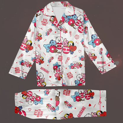 BT21 Arirang World Tour BTS Pajama Set