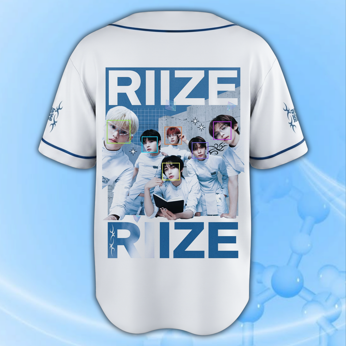 RIIZE 2027 Concert Baseball Jersey Gift For Fans