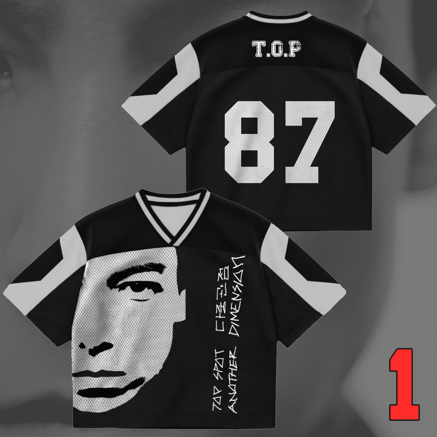 T.O.P 2026 New Album Another Dimension Mixed Mesh Jersey