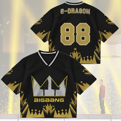 Royalty 20 The King Returns Bigbang Mixed Mesh Jersey Gift For Fans