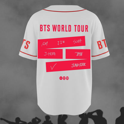 Historic BTS Comeback Concert World Tour Baseball Jersey