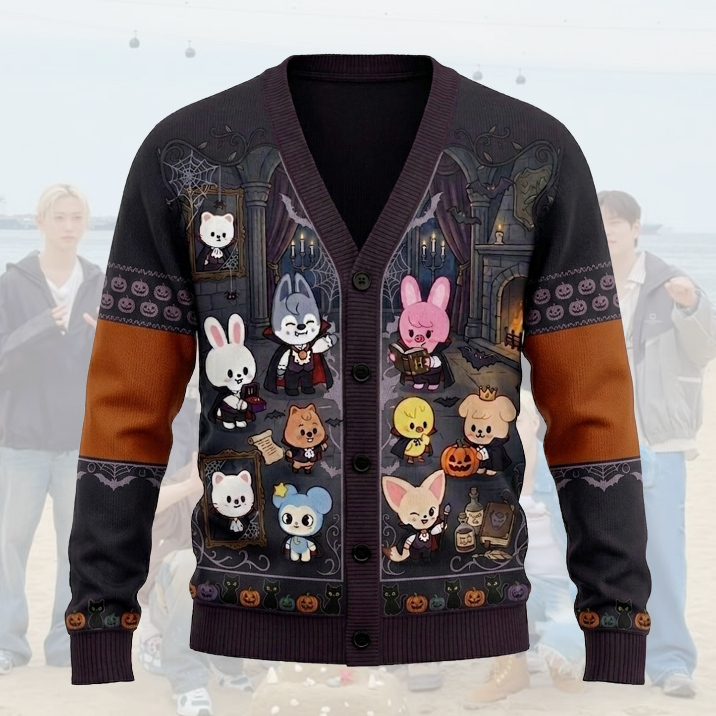 Stray Kids SKZOO Autumn Season Cardigan for STAY