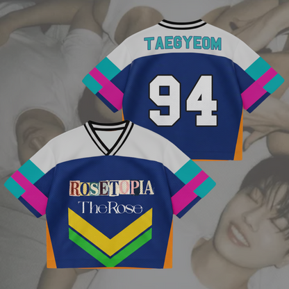 Residents of Rosetopia The Rose World Tour Mixed Mesh Jersey Gift For Fans