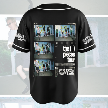 Retro Wave to Earth The Pieces Tour Baseball Jersey Bad Piece Album Fan Gifts