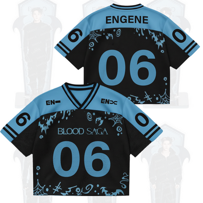 The Sin Vanish Enhypen Blood Saga World Tour Mixed Mesh Jersey