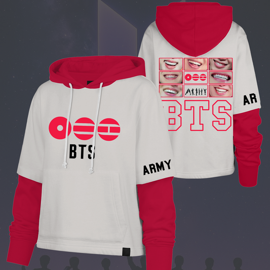 BTS Smile 2026 ALbum Shortop Hoodie Gift For Army