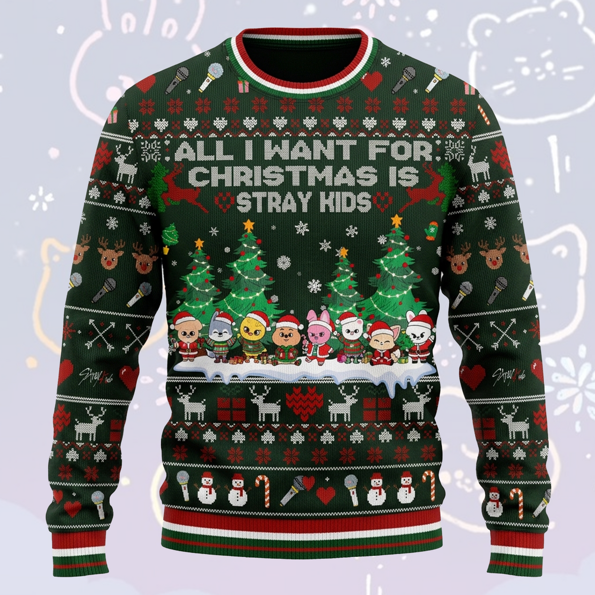 Alles, was ich mir zu Weihnachten wünsche, ist der Twice Ugly Sweater