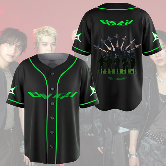 Midnight NCT 127 Blingy Album Baseball Jersey Fan Edition