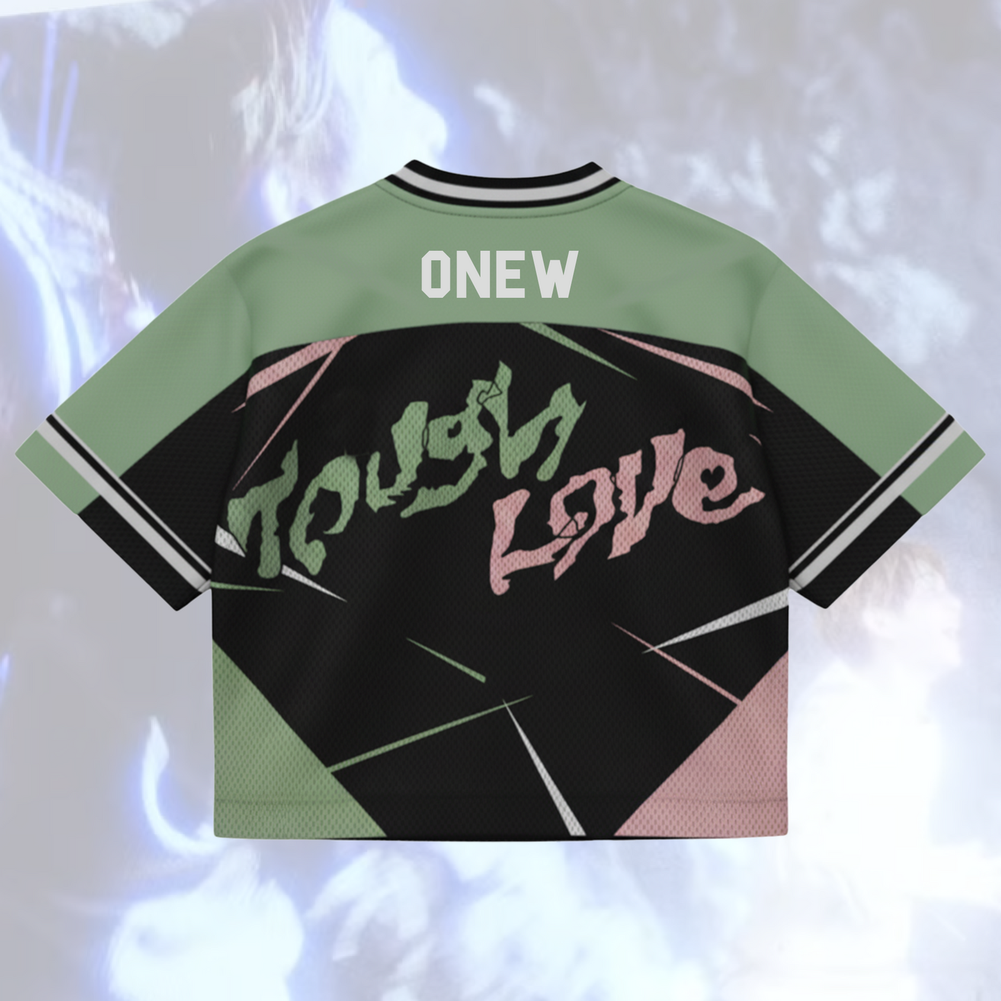 Tough Love Onew SHINee Mixed Mesh Jersey Gifts For Lovers
