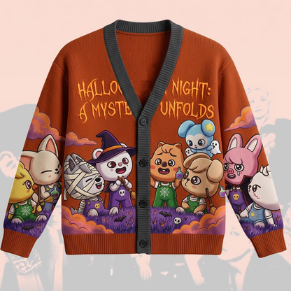 Stray Kids Skzoo Halloween Cardigan Gift For Stay