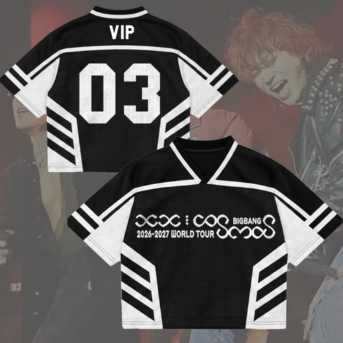 Still Life Keys Bigbang Cosmos World Tour Mixed Mesh Jersey Gift For VIP
