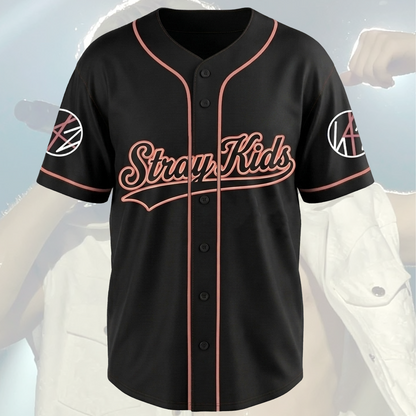 Felix Slow It Down Stray Kids Run IT Baseball Jersey Gift For Fans