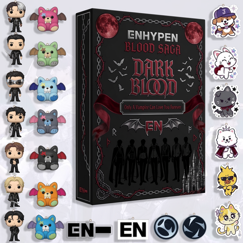 Enhypen Blood Saga Tour 24 Day of Coming Back Journey 2D Blind Box