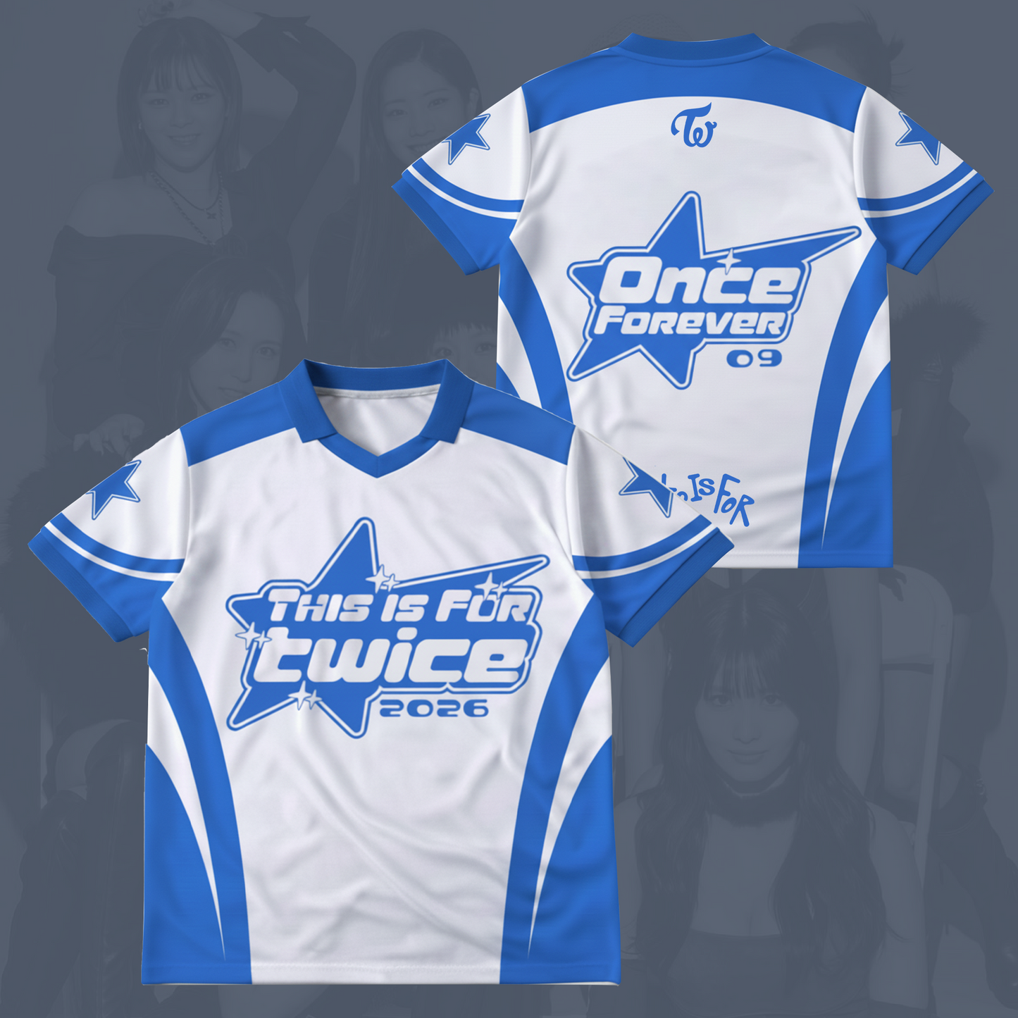This Is For 2026 Tour Twice  Once Forever Winged Neck Baseball Shirt Gift For Lovers