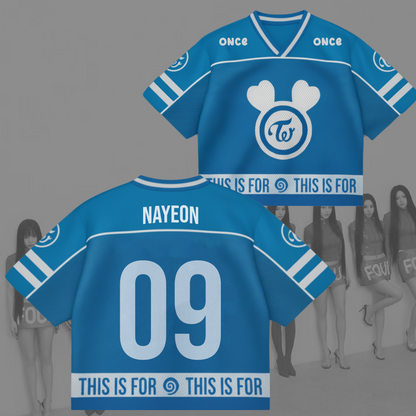 Lovable Twice This Is For  World Tour America Mixed Mesh Jersey Gifs