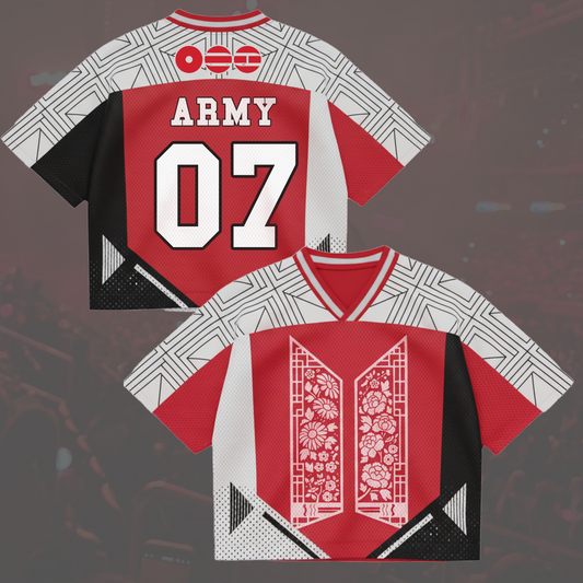Bridge Arirang World Tour Mixed Mesh Jersey Gifts For Lovers
