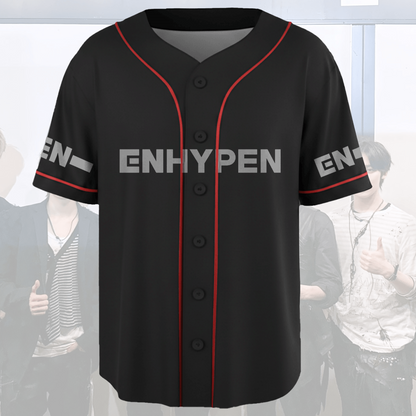 Love Lair Vampire Enhypen Blood Saga World Tour Baseball Jersey