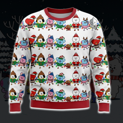 Alles, was ich mir zu Weihnachten wünsche, ist ein hässlicher BTS-Weihnachtspullover