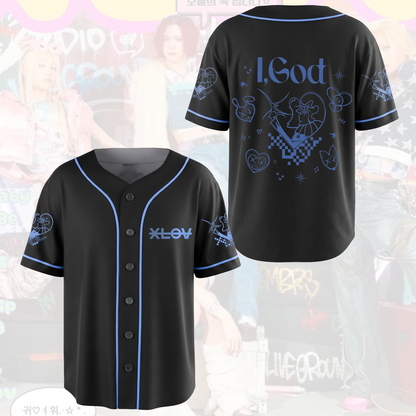 XLov I God Tour Baseball Jersey Streetwear Concert Outfit Gift For Fans