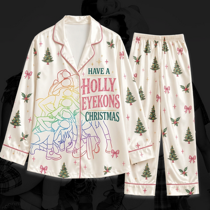 Katseye Weihnachts-Pyjama-Set in Pink Fan-Geschenke