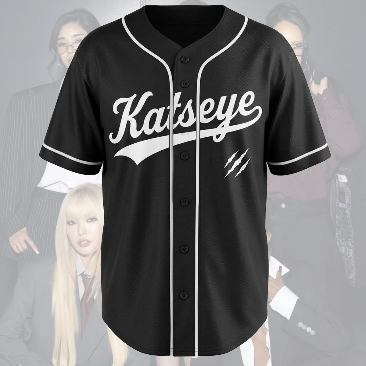 Wild Eyekons The Wildworld Tour Black Baseball Jersey Gift for Fans