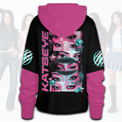 The Wildworld Tour Katseye Eye Wild Shortstop Hoodie Gift For Fans