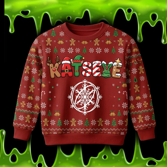 Cute Katseye Ugly Christmas Sweater Gift For Eyekons
