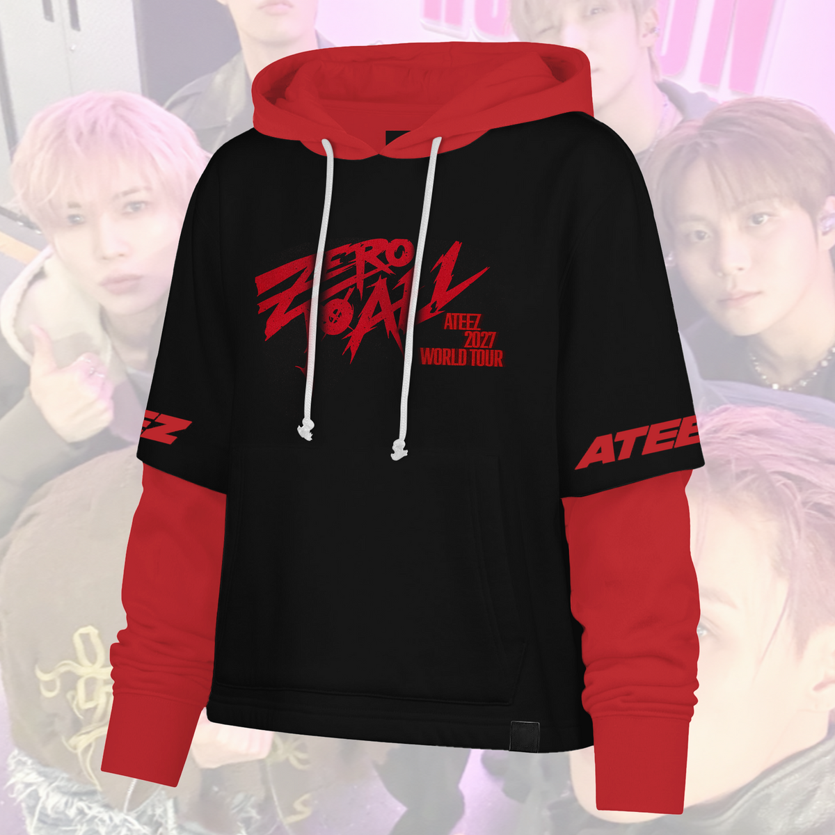 Ateez In Your Fantasy Shortstop Hoodie Geschenk für Fans